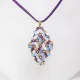 Symphony - Shea Rhombus M-Purple Suedine - 1